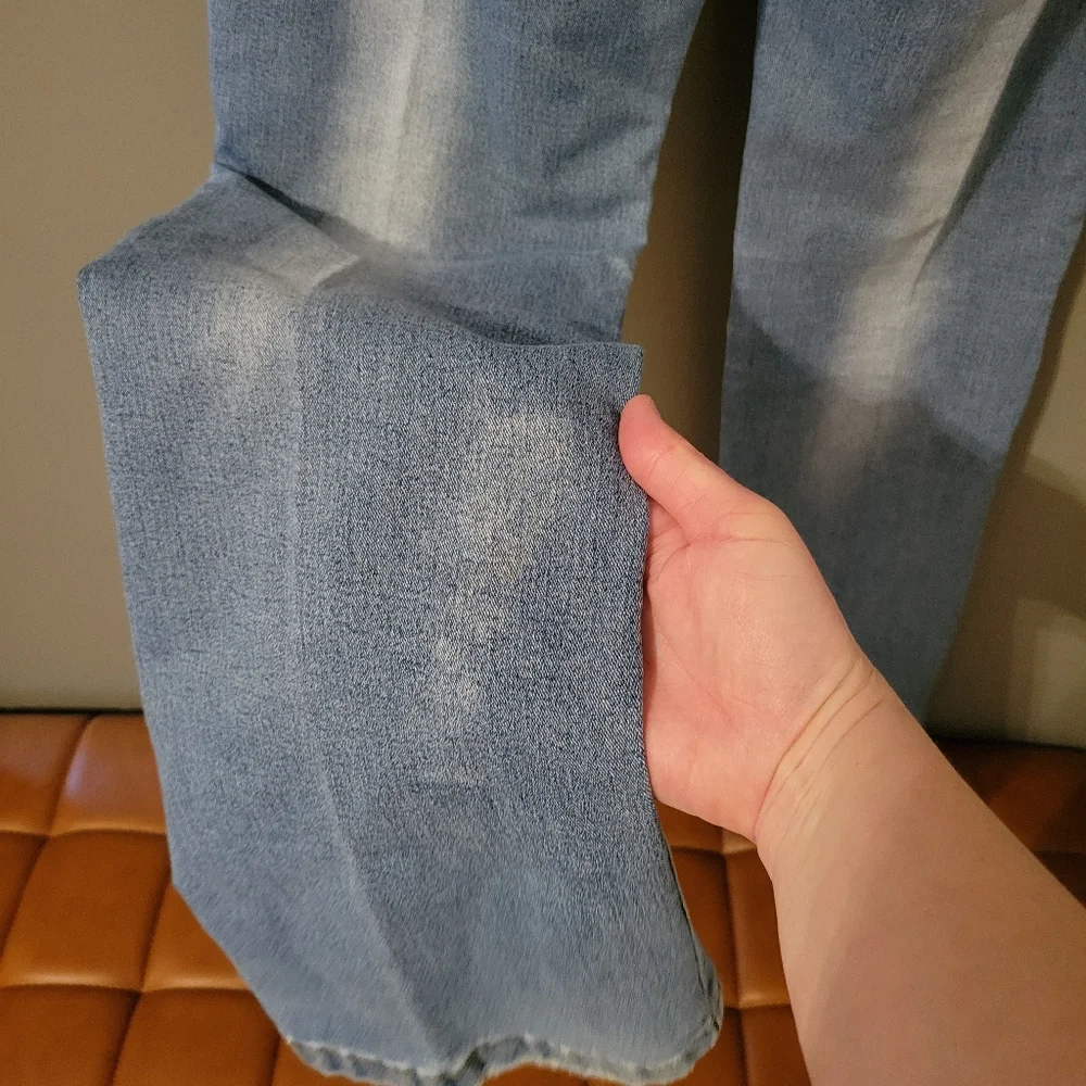 Funhouse Blue Jeans Size 11 Beaded Detail Y2K Denim Pants